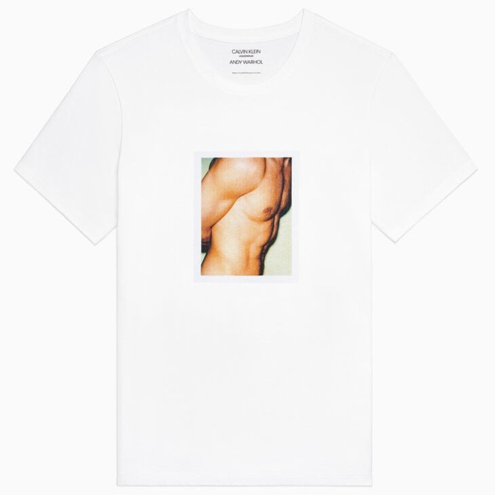 Calvin Klein Underwear Andy Warhol print tee shirt